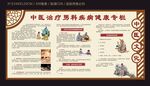 中医治疗男科疾病健康宣传栏