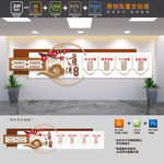 道德讲堂精神文明建设文化墙