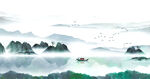 新中式山水画