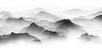 黑白山水背景