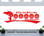 五个坚持文化墙