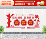 劳动局文化墙