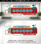 廉洁行医文化墙