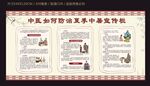 中医如何防治夏季疾病宣传栏