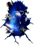 星空3D地贴