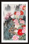 国画牡丹 