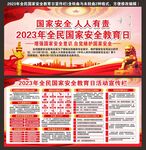 国家安全教育日展板