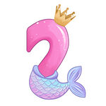 生日派对数字2 logo 