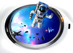 3D宇宙星空背景墙