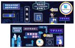 小天鹅品牌活动主视觉背景墙