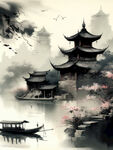 江南烟雨