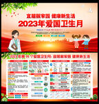 爱国卫生月宣传栏