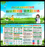 2023爱国卫生月宣传栏