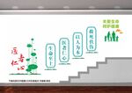 医院楼梯文化墙图片