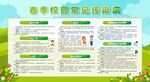 春季校园常见传染病宣传栏