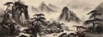 禅意山水画