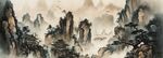 禅意山水画