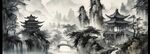 禅意山水画