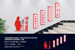 四有好老师楼梯文化墙