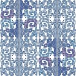青铜纹文化矢量连续