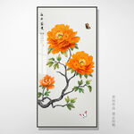 牡丹国画