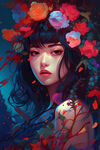 美女装饰画