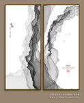 新中式水墨玄关