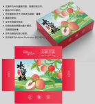 桃子包装 水蜜桃礼盒
