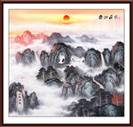 泰山日出泰山五岳独尊