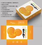 杏子包装 水果盒子
