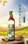 牛油果食用油海报banner