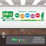 五育并举展板