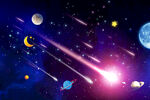 宇宙星空流星