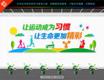 健身房文化墙