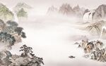 最新 现代新款山水 Tif分层