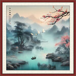 国画山水