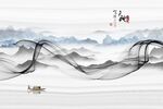 中式背景墙