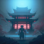 武士猫门口
