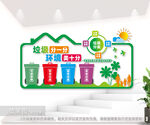 垃圾分类宣传标语文化墙