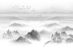 新中式背景墙