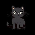 黑色小猫