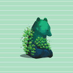 卡通小熊