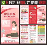增补叶酸预防神经管缺陷三折页图
