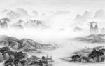 最新 客厅高档山水 TIf分层