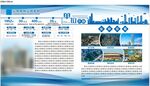 企业单位公司简介展板未转曲
