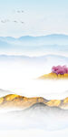 大气 山水中式玄关 tIf分层