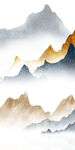 简约 高清玄关山水 tIf分层