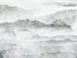 石纹山水画