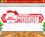 文明实践中心文化墙