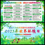 2023世界环境日主题活动